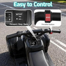 Gotrax RT1 Black Ride-On Toy for Toddlers Ages 1.5 to 4 with Safe 12V Lead-Acid Battery