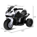 Costzon 6V BMW Toddler Electric Ride-On Motorcycle for Kids (Black)