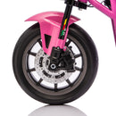 24V 300W Electric Kids Motorcycle with 14" Fat Wheels, Speeds Up to 11.18 MPH