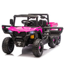 24V 400W 4WD Electric Dump Truck for Kids with 2.4G Remote Control & MP3 Player