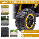 Electric Battery-Powered 4-Wheel ATV Ride-On Toy for Kids - Yellow