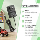 12V Battery Charger for Kids' Cycling Toys - Versatile Compatibility