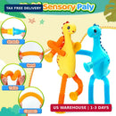 4-Pack Dinosaur Adventure Airplane and Car Toys for Toddlers and Kids