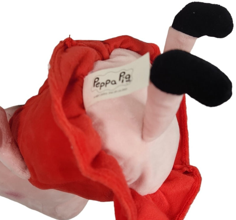 Talking Peppa Pig Doll with Whistle and Light-Up Cheeks 12-Inch Deluxe Set