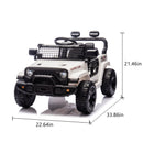 24V Electric Ride-On Car for Kids with Parental Control, Bluetooth, MP3, and LED Lights