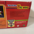 Vintage Battery-Operated Toy Airplane with Wing Walking Clown Figure