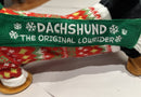 Gemmy Holiday Singing Dachshund Animated Plush Toy