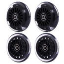 Light-Up Front Polyurethane Wheels Set for Wiggle Car with Slim Rear Design