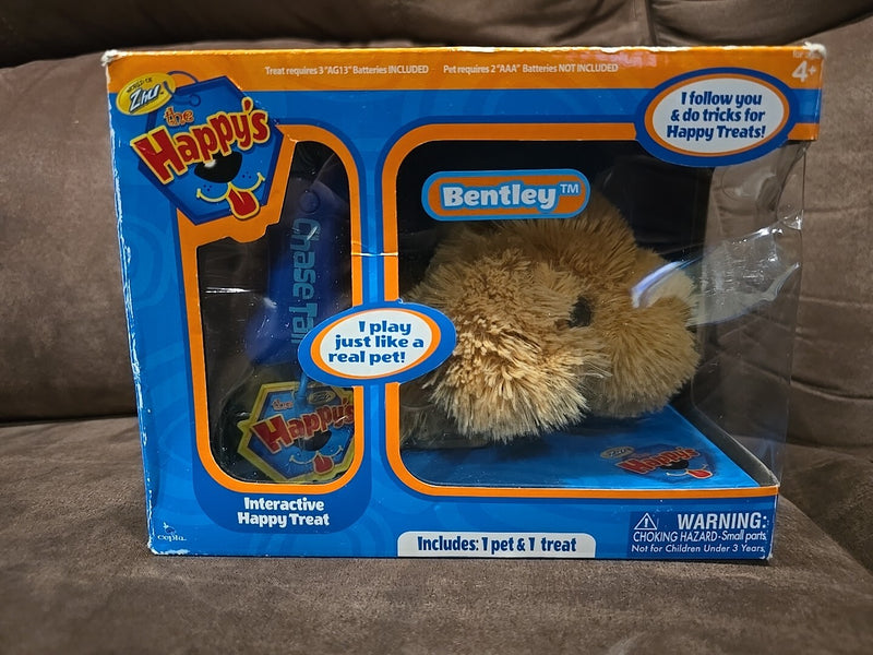 Zhu The Happy's Bentley Interactive Pet Toy with Treat Dispenser 2014 New