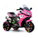 41" 12V Electric Ride-On Trike with LED Lights for Kids Aged 3-6 Years