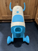 Gyroor GNU Kids Electric Ride-On Car with LED Wheels, 3 Speed Settings, and 14L Storage