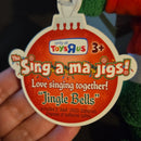 Set of 3 Plush Sing-a-ma-jigs Battery-Powered Singing and Talking Toys for Ages 3+