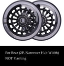 Enhance Your Ride-On Toy with a 4-Piece Polyurethane Light-Up Wheel Set