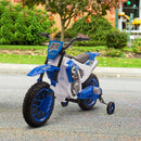 Aosom 12V Electric Kids Motorcycle with Treaded Tires and 5mph Speed