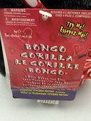Vintage Gemmy Plush Gorilla with Animated Bongo Drum Music