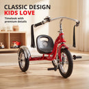 Classic Chrome Tricycle for Kids 2-4 with Adjustable Seat and Steel Frame