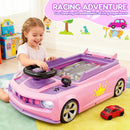 Melodic Racing Car Steering Wheel Playset for Young Children