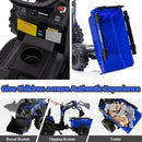 24V Electric Ride-On Tractor with Excavator and Bulldozer Features for Kids