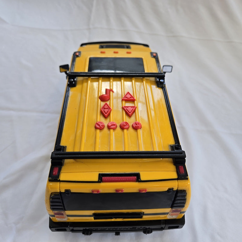 Yellow 2006 Hummer H2 Toy with Voice, Lights, and Horns - Road Ripper Model