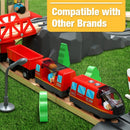 Robust Electric Train Set Featuring Adaptable Passengers - Ideal for Ages 3 and Up