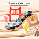 Electric Powered Adventure Train for Track Playset