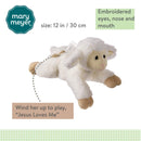 Inspirational Wind-Up Musical Lamb Toy - Jesus Loves Me Theme