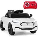 Ford Mach E Electric Ride-On Car with Parental Control, LED Lights, Horn, and Music