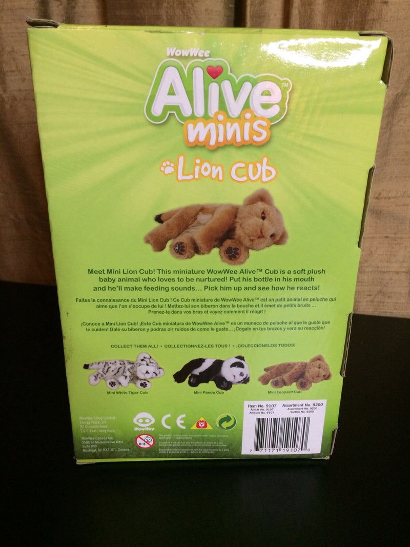Wowwee Interactive Mini Lion Cub Toy