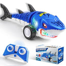Glow-In-The-Dark Electric RC Shark Car for Kids - 2.4GHz Remote Control Toy