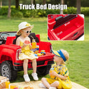 36V 4WD Electric Pickup Truck for Kids with 4 Motors and 7AH Battery