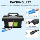 24V Lithium Battery 7Ah/12Ah for Ride-On Vehicles & Power Wheels, Lightweight and Durable