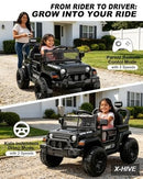 Midnight 12V Remote Control Ride-On Car for Kids