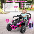 12V Battery Operated Electric Ride-On Car for Kids with Remote Control, LED Lights, and Music