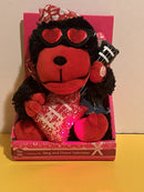 Valentine's Plush Guitar Monkey That Sings and Dances