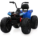 24V All-Terrain Electric Kids' ATV with Remote Control and LED Lights