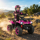 24V 4-Wheel Electric Ride-On Toy with Smooth Start, Music, Stories, and Multiple Audio Inputs