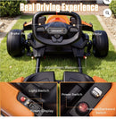 McLaren LN4 Electric Go Kart in Orange and Black with Dual 200W Motors