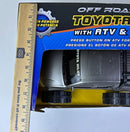 Grandex Toyota Hilux Adventure Truck with ATV & Trailer, Lights & Sounds 61313