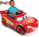 Huffy Cars Lightning McQueen 6V Battery-Powered Ride-On with Sound Effects for Kids 3-7
