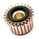 Copper Commutator Hook with 24 Teeth, 25.5 mm Outer Diameter, 9 mm Inner Diameter, 17(18.8) mm Height