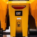 CAT 6V Yellow Toddler Electric ATV Quad with Foot Pedal Control