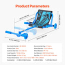 Side-Swing Drifting Scooter for Kids, 132 lbs Capacity