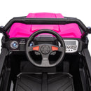 24V 400W Kids Electric UTV with Remote Control, 4-Wheel Suspension, Bluetooth, and MP3 LED Features