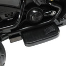 Black Electric Dual Drive 3-Wheel Ride-On Motorcycle for Kids with LED Lights🏍️