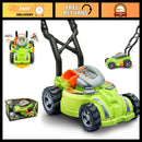 Interactive Light & Sound Lawn Mower Toy for Kids - Gardening Playset