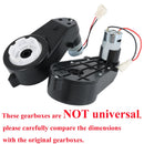 Dual Set 12V 550 Gearbox Motors 30000RPM for High-Speed Ride-On Vehicles