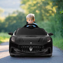 12V Electric Ride-On Car Toy for Kids with Remote Control and Spring Suspension