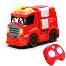 AEROQUEST Toddler-Friendly Remote Control Fire Truck with Lights for Ages 1-4