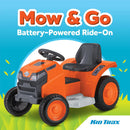 6V Kids' Ride-On Lawn Mower - Electric Outdoor Toy for Toddlers