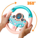 Interactive Light and Sound Steering Wheel Toy for Kids